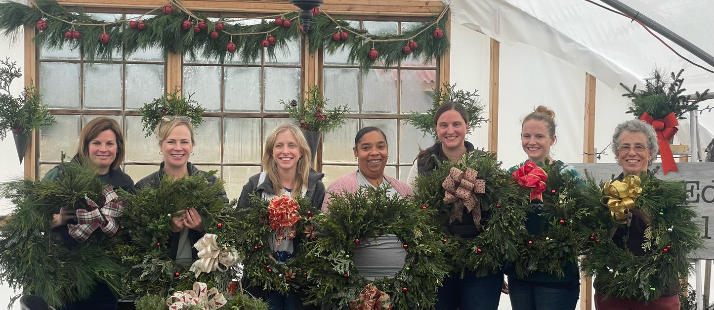 2024 Wreath Making on the Farm in December